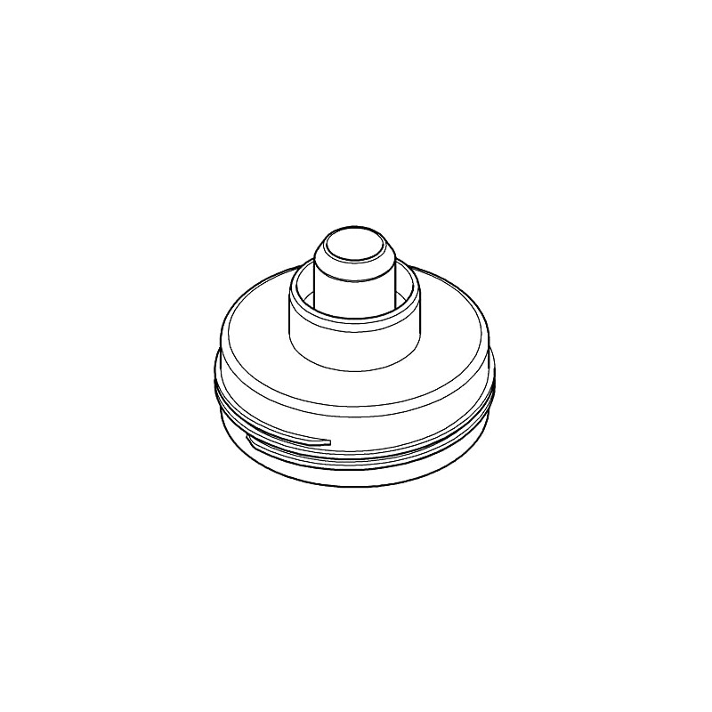 GROHE 40694000 Blue Cleaning Cartridge Adapter