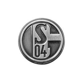 Pin FC Schalke 04 Signet - 2 cm + Free Digni Sticker, Plastic
