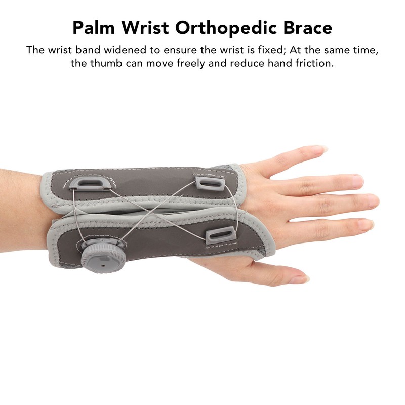 Left Hand Wrist Support Brace Portable Palm Wrist Orthopedic Brace