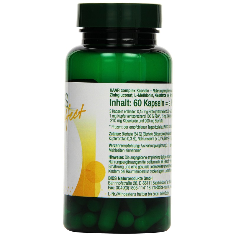 Bios effect Haar complex, 60 Kapseln, 1er Pack (1 x