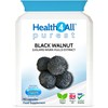 Health4All Black Walnut Hulls 2000mg 90 Capsules, Strongest Green Husk