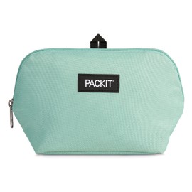 PackIt Freezable Snack Bag, Sage, Built with EcoFreeze Technology, Foldable, Reusable, Zip Closure, Designed For Keeping Snacks Fresh On the Go, and Adults of all Ages