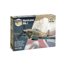 Italeri 2838 Hurricane Mk 1 aces 1:48 Scale Plastic Model Kit/Plastic Model for Assembly