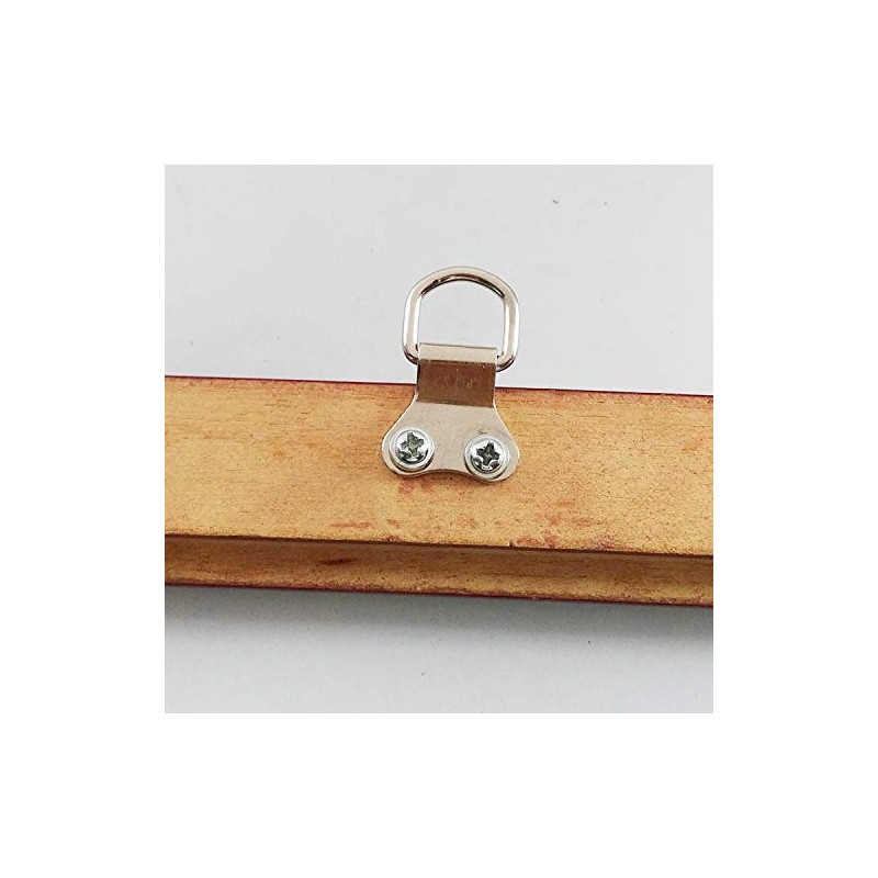 D Ring Picture Hangers Heavy Duty 2 Hole with Screws