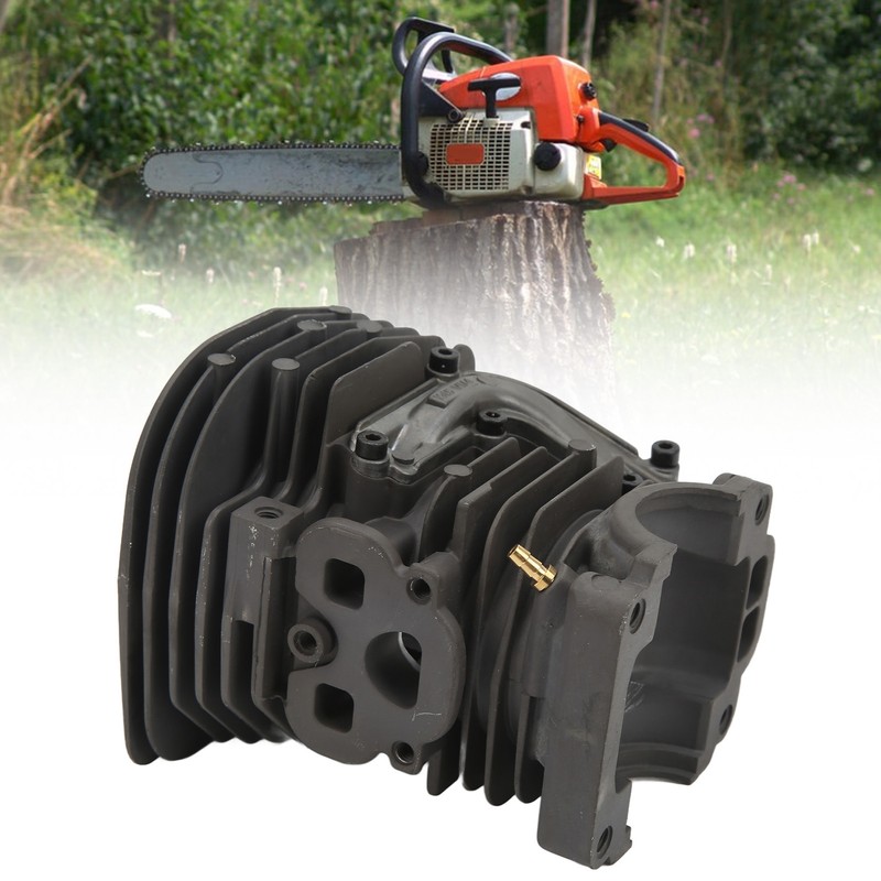 Chainsaw Cylinder Head Piston Kit 537320402 Replacement for Husqvarna 455