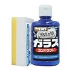 Pro Staff Car Wash Supplies, Compound, Kaishi-juku, Glass Compound, 2.8 oz (80 g), Includes Sponge with Puff, A-60, Strong Oil Film Removal