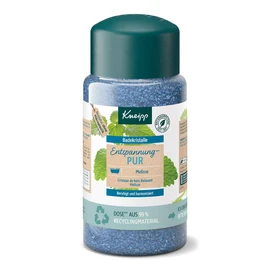Kneipp Badekristalle Entspannung Pur - Vorratspackung - mit naturreinem Tiefensalz der Saline Luisenhall & Ã¤therischem Ãl der Indischen Melisse & Extrakt der Zitronenmelisse - harmonisierend - 600g