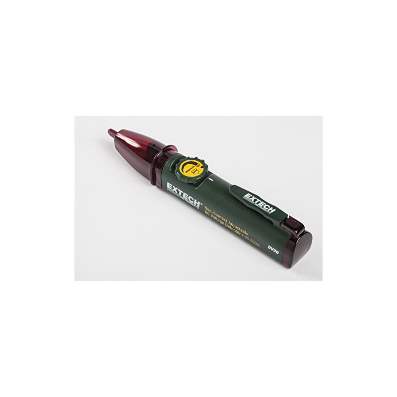 Extech DV30 Non-Contact Adjustable AC Voltage Detector, green