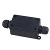 CNBTR Black Electrical Junction Box for Outdoor or Underwater Lights(with
