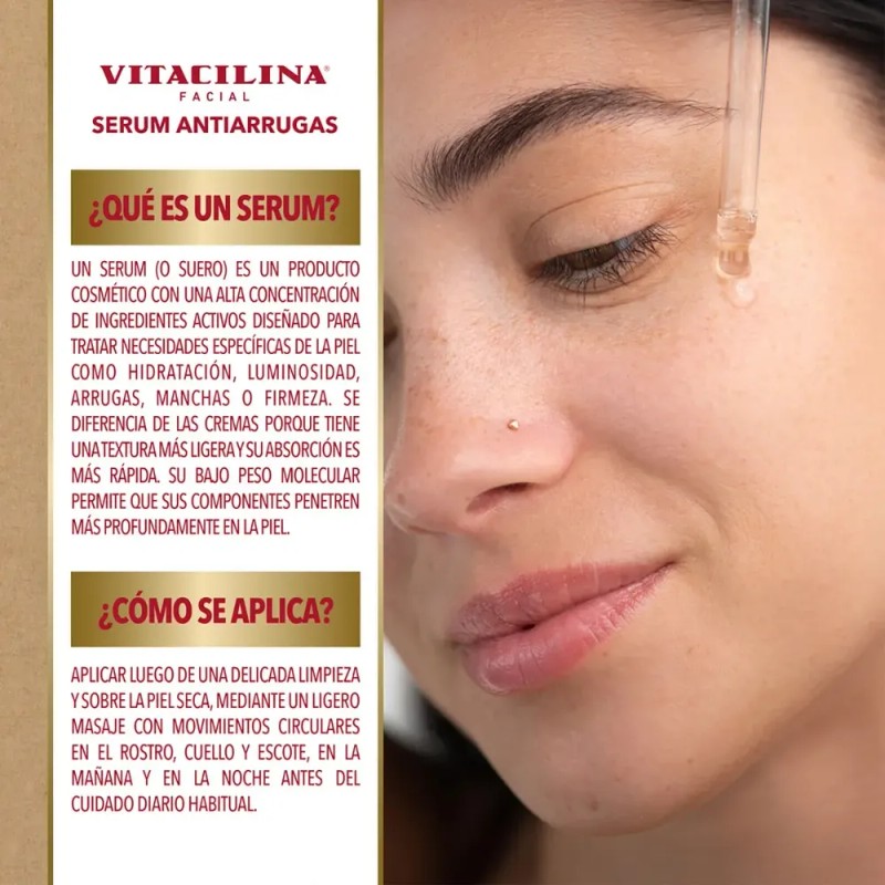 Vitacilina Facial Sérum Antiarrugas Con Retinol | 30 Ml |