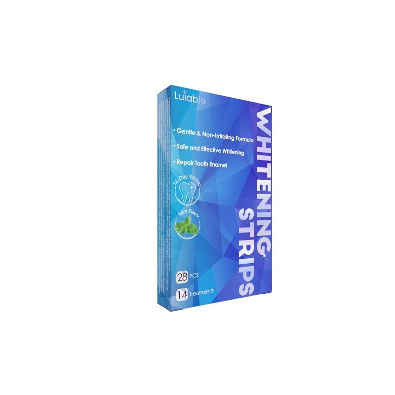 Teeth Whitening Strips for Tooth White: Professional Dentist Formulated Teeth