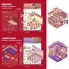 Limvoo 8PCS New DIY 3D House Stickers，Creative Stickers Scene ，Cute