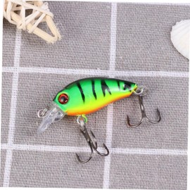 Outanaya Floating Hard Lures for Fishing Fatty Plastic Lure Realistic Fish Shape High Metal Hook
