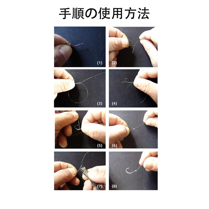 LeTradeJP Fishing Hooks, High Carbon Steel, High Strength, Corrosion Resistant,