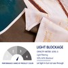 SUBRTEX Light Flitering Curtains 52Wx84L, Room Darkening Vibrant Floral Drapes,