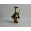 Humorous Duck Figurines - Cleaning Ducks and Funny Captions -