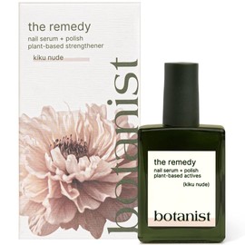 Botanist The Remedy | Nail Strengthening Polish | Repairs & Hardens Nails Damaged from Acrylics, Dip & Gel Manicures | Non-Toxic, 84% Plant Based, 21-Free & Vegan (Nude)