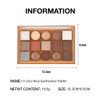 Hxssll Eyeshadow Palette Makeup – Neutral Nude Matte & Shimmer