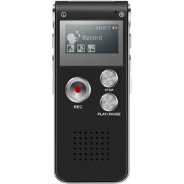 32GB Digital Voice Activated Recorder Sound Audio Recorder Dictaphone Sound Recording Device for Lectures,Portable Digital Voice Recorder,Compatible with Windows and for Mac (32GB Black)