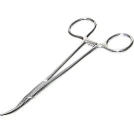 Forsep Curve Foursep Lures Fishing Pliers Portable Fishing Props Hook Removal Scissors for Crafting Pet Hair Removal 18cm Approx. 7 inch