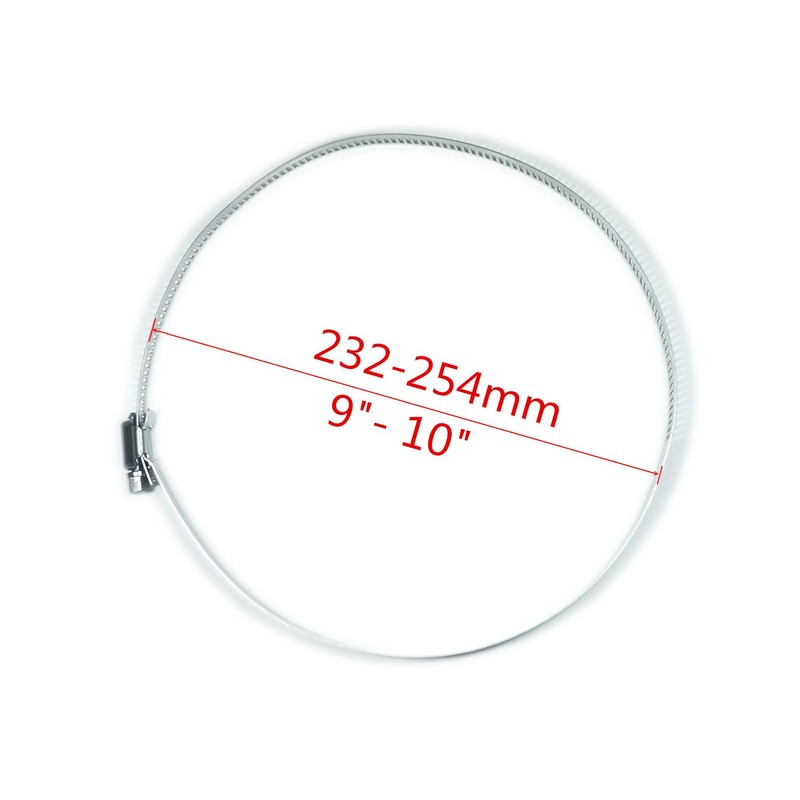 Stainless Steel Adjustable Hose Clamp, Hose Band, Pipe Clamp, Pack
