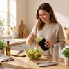Criamolo 2 Pack Mason Jar Sprouting Kit with Stainless Steel