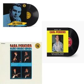 Carl Perkins: The King Of Rockabilly (Sun Records 70Th Anniversary) & Blue Suede Shoes & Best Of Carl Perkins Record Set