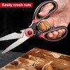 OUDQFCJ Kitchen Scissors Stainless Steel Multifunctional Kitchen Tool