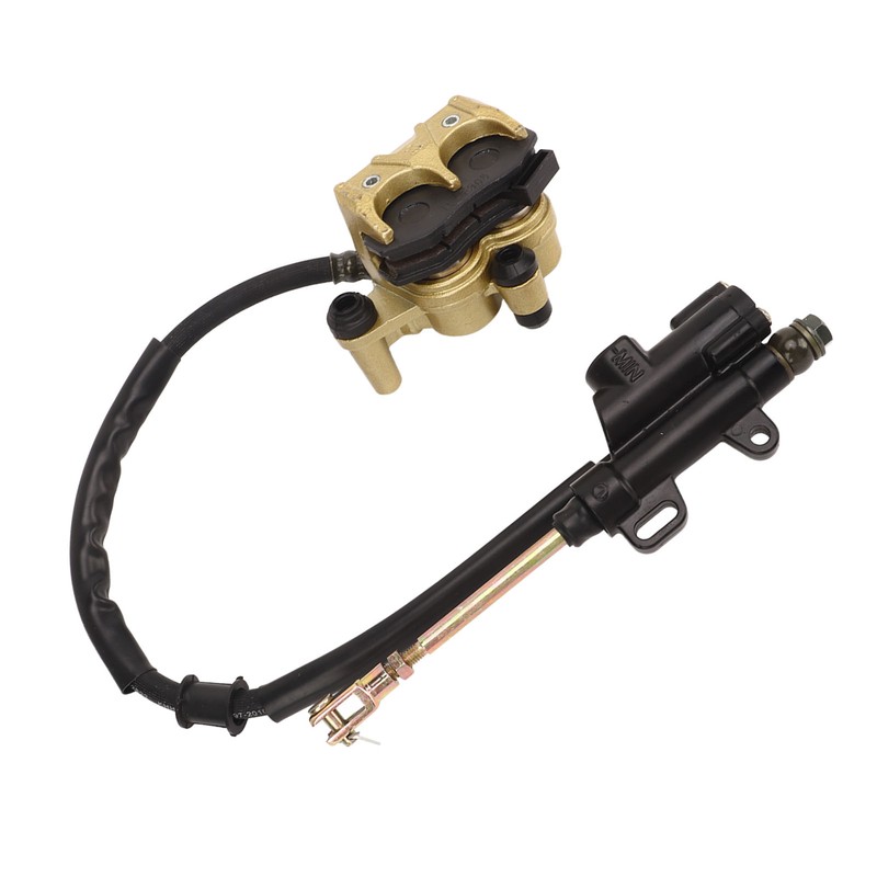 Hydraulic Rear Disc Brake Caliper System With Brake Pads Replacement