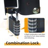 LAWNEAGLE 2 Pack S16100700 Small Black Two Way Lockable Gate