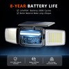 DAMINY Solar Security Light with Radar Motion Sensor,Super Bright LED