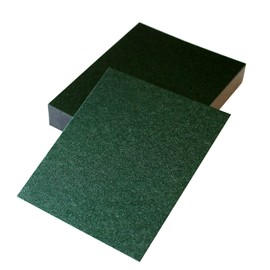 BAY LETTERPRESS Accessory Cards, 30 Sheets, Plain, 2.8 x 2.3 inches (71 x 59 mm), Forest Green
