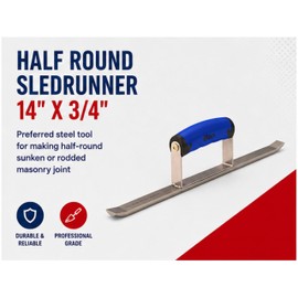 Bon Tool Sled Runner Half Round 14" x 5/8"