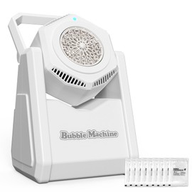 Bubble Machine, Bubble Toys for Kids, White