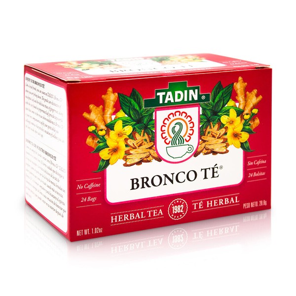 TADIN BRONCO TEA HERBAL TEA 24 BAGS