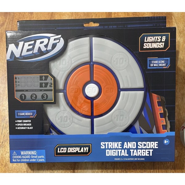 nerf strike and score digital target