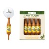 Putt Light Beer Bottle Golf Tee - Unbreakable and Recyclable