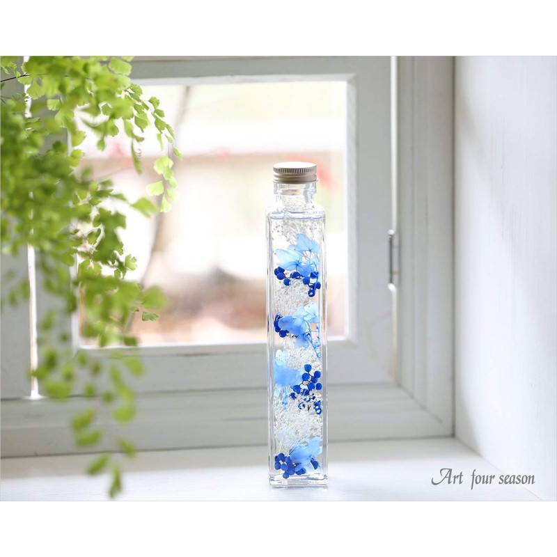 Art Four Seasons ◎ LED Herbarium Preserved Flower (Blue)