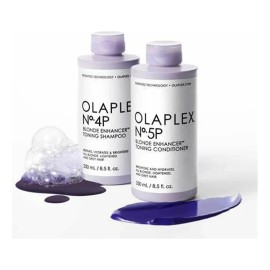 💜 Olaplex N°4P Blonde Enhancer Shampoo – Rubios Más Brillantes y Sin Amarillos