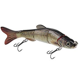 Wobbler Set of 5 Artificial Baits Fishing Lures Jerkbait Spinner Ideal for Predatory Fishing for Pike, Catfish, Cod, Spinner, Zander