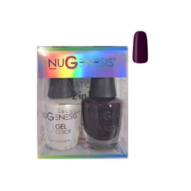Nugenesis Matching Gel Lacquer Combo Polish | NU 40 Cabarnet Sway