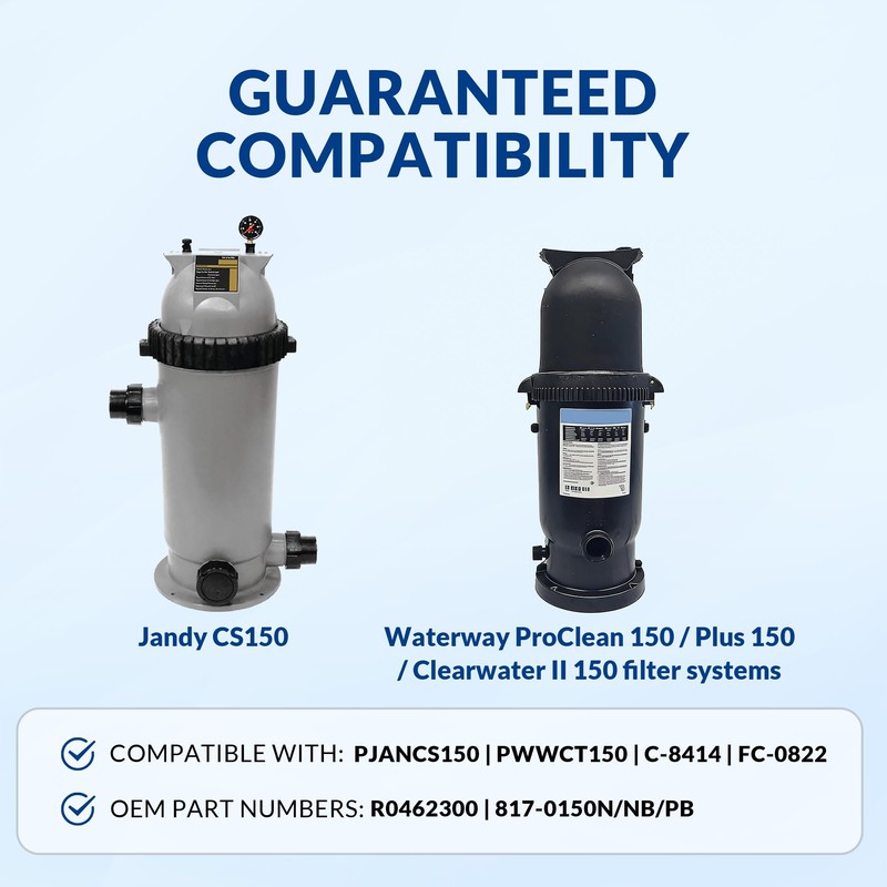 Swimara Pro Series Pool Filter Cartridge, Compatible with Jandy CS150