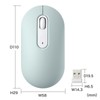 Sanwa Supply MA-WBS327G Silent Wireless Mouse (Green)