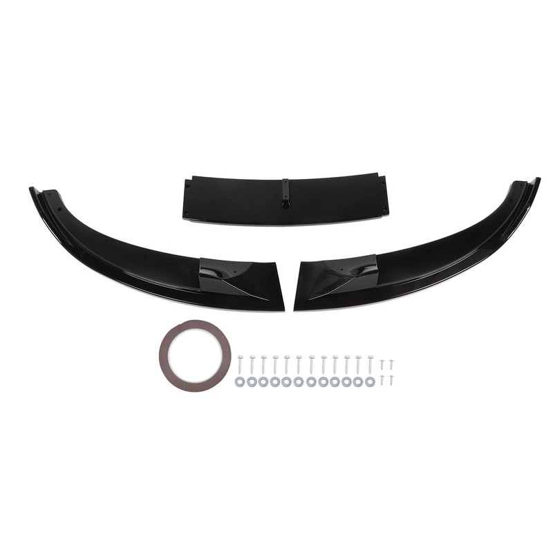 Fabater Front Bumper Lip Spoiler, 3PCS High Strength Sporty Front