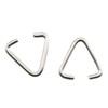 JCBIZ 100pcs Triangle Open Jump Rings 15mm for Decoration Jewelry