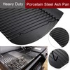 Hiorucet 27 Inches Ash Pan Drip Pan and Grill Grates