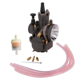 PWK34 34MM Carburetor Carb Universal Power Jet Carb Replacement for PWK34 Honda Suzuki Yamaha Kawasaki Motorcycle ATV UTV Scooter Dirt Bike