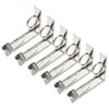 AIMALL 6pcs Stainless Steel Tablecloth Clip, 2.87x2.4x0.67in, High Strength Elastic