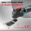 ZKH Oscillating Tool, 3.2 Amp Oscillating Saw, 3.5° Oscillation Angle,