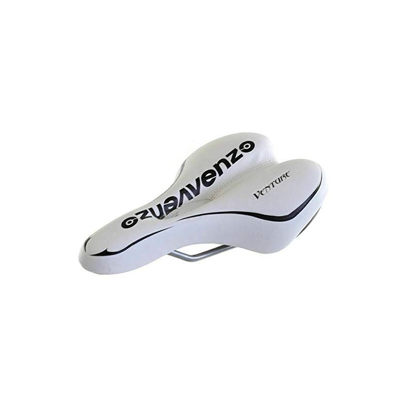 Extra Soft Road MTB Bike Bicycle Saddle Seat White